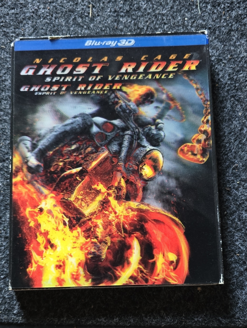 Ghost Rider: Spirit of Vengeance - Blu-ray 3D (Black)